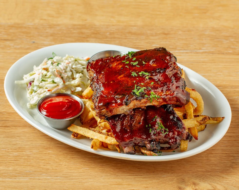 Open Road ribs and catering spread